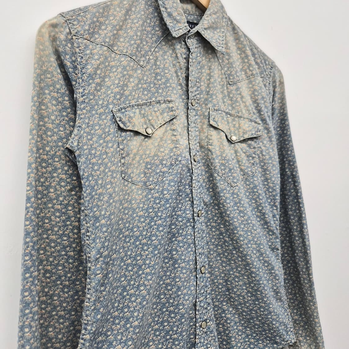 폴로 랄프로렌 플라워 웨스턴 셔츠 S 상품이미지2