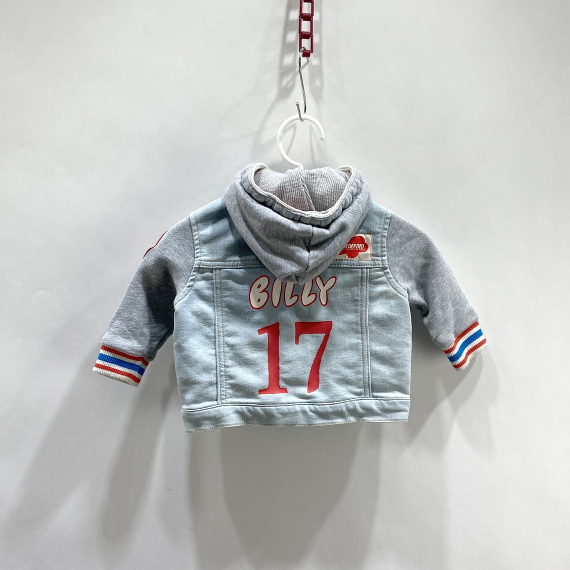 베베드피노 베이비 후드데님자켓 85 상품이미지2