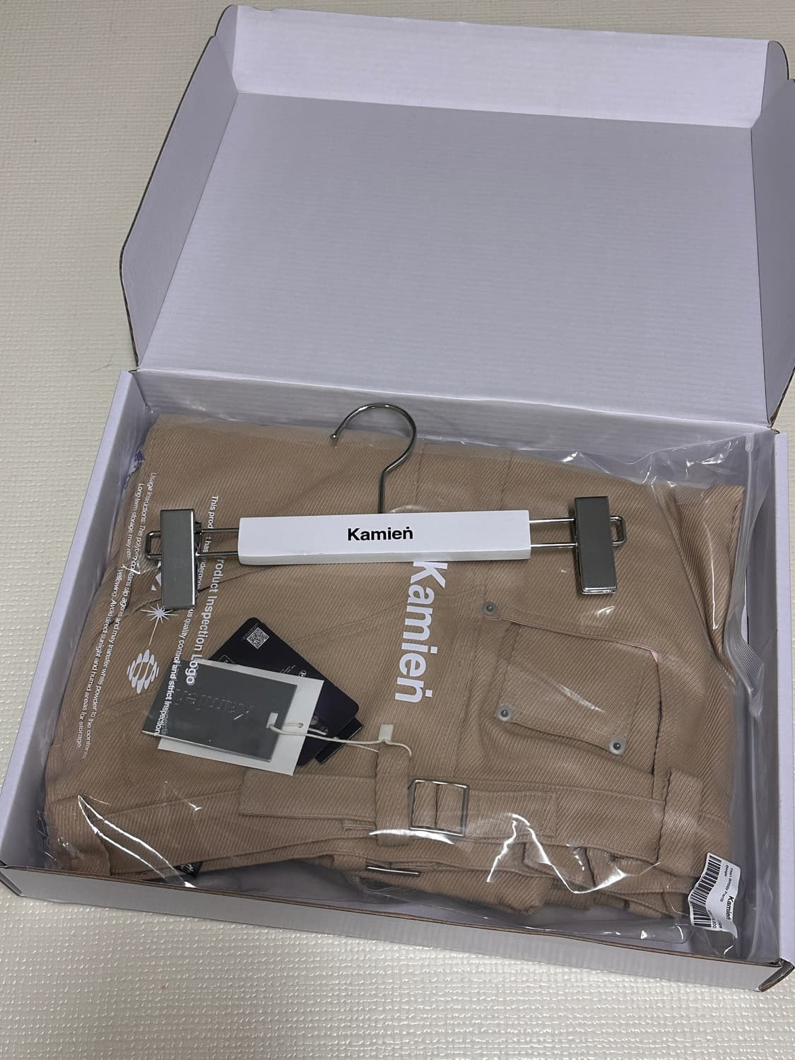 (2)카미엔 타이탄 베이지 새상품 상품이미지2