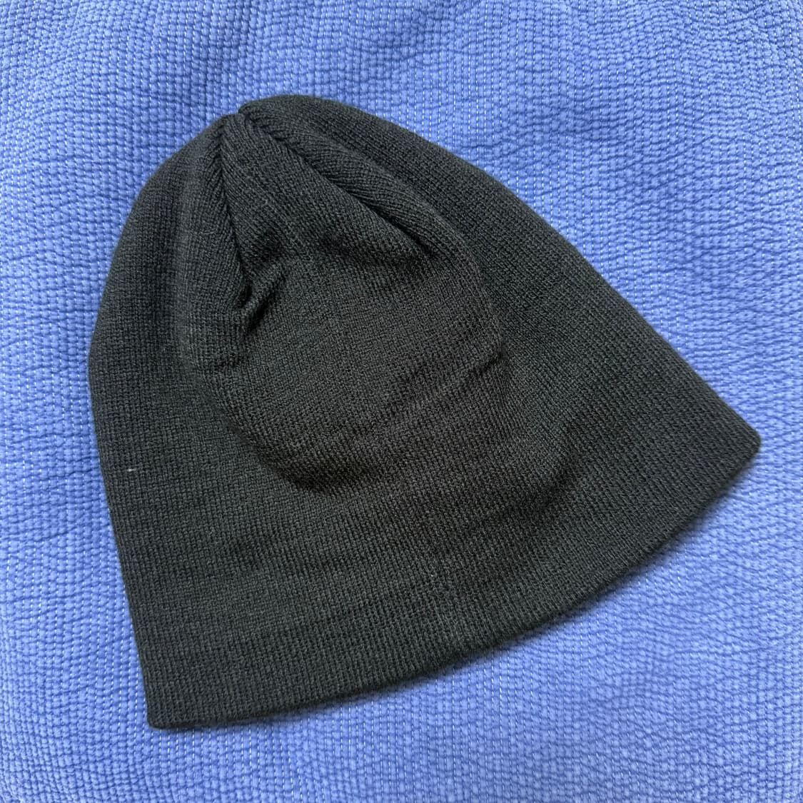 스투시 헬베티카 자카드 비니 블랙 상품이미지3