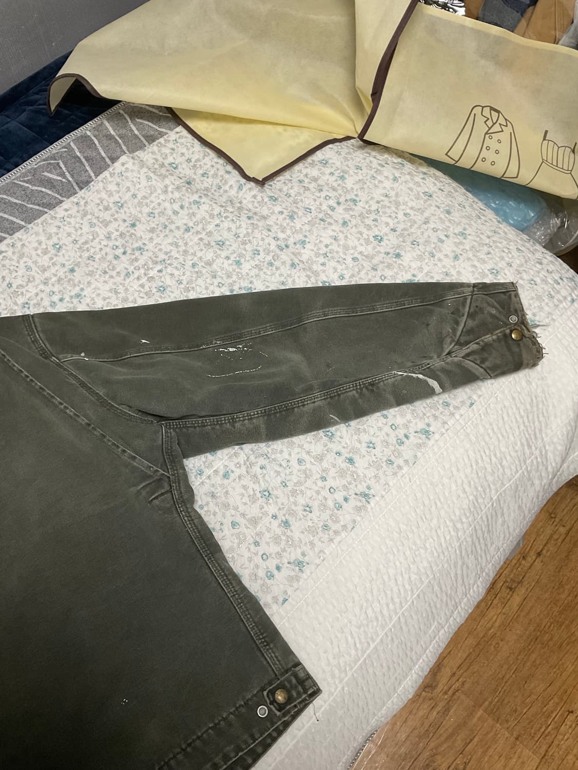 칼하트 디트로이트 j97 mos green XL 상품이미지8