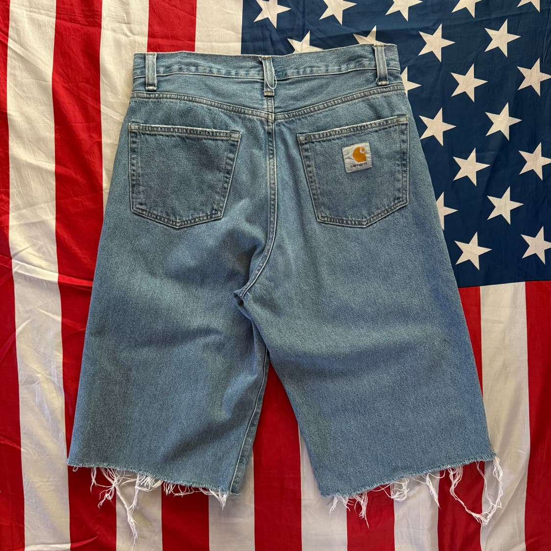 [Carhartt] 칼하트 데님 컷오프 반바지 c-17 상품이미지4