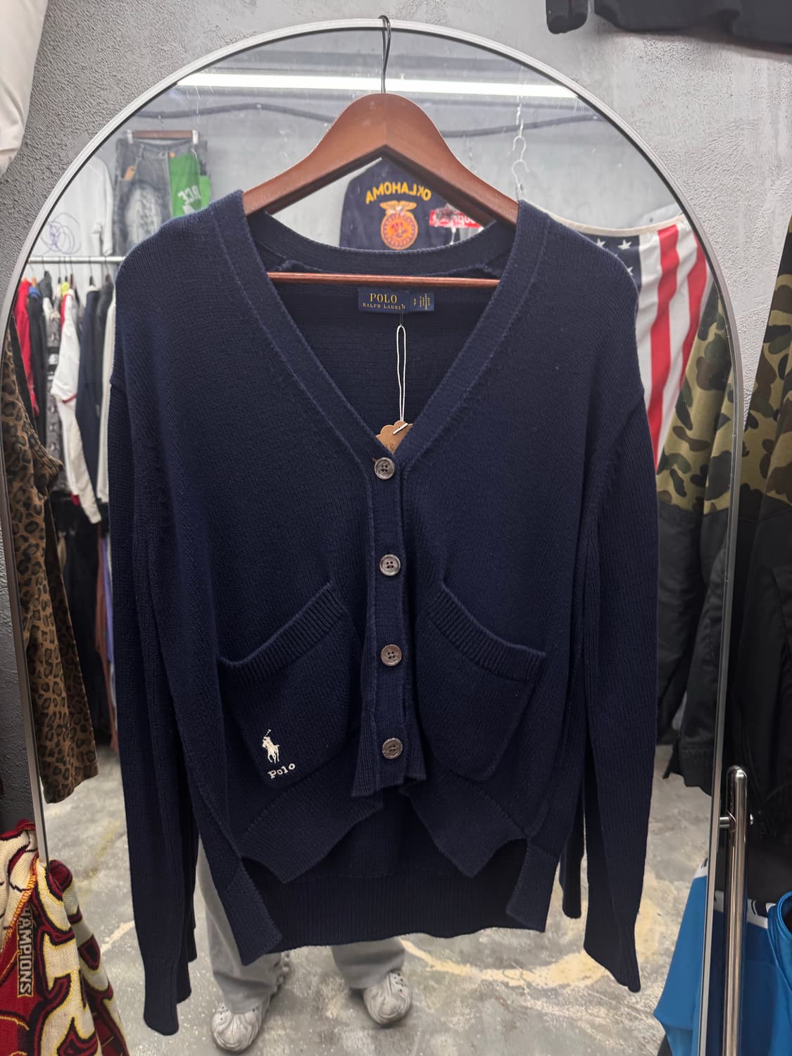 폴로 가디건  상품이미지1