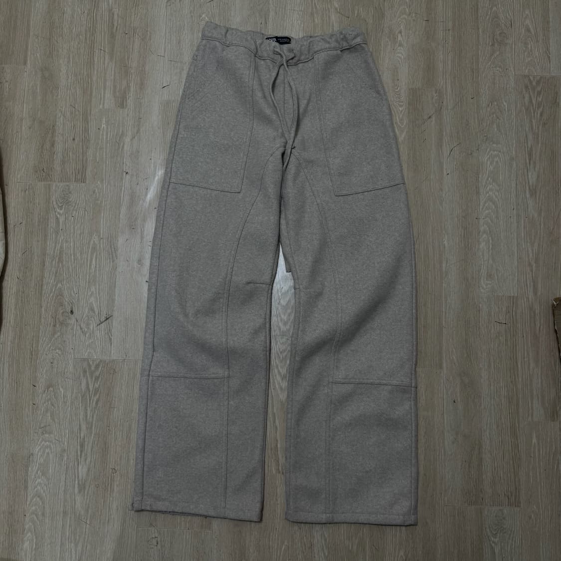 자라 미니멀 심 밴딩팬츠 XS/85  상품이미지1