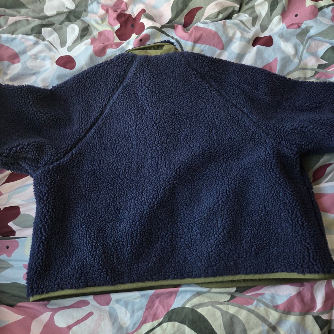 리버시블 양털 후리스/야상 점퍼_네이비(F) 상품이미지2