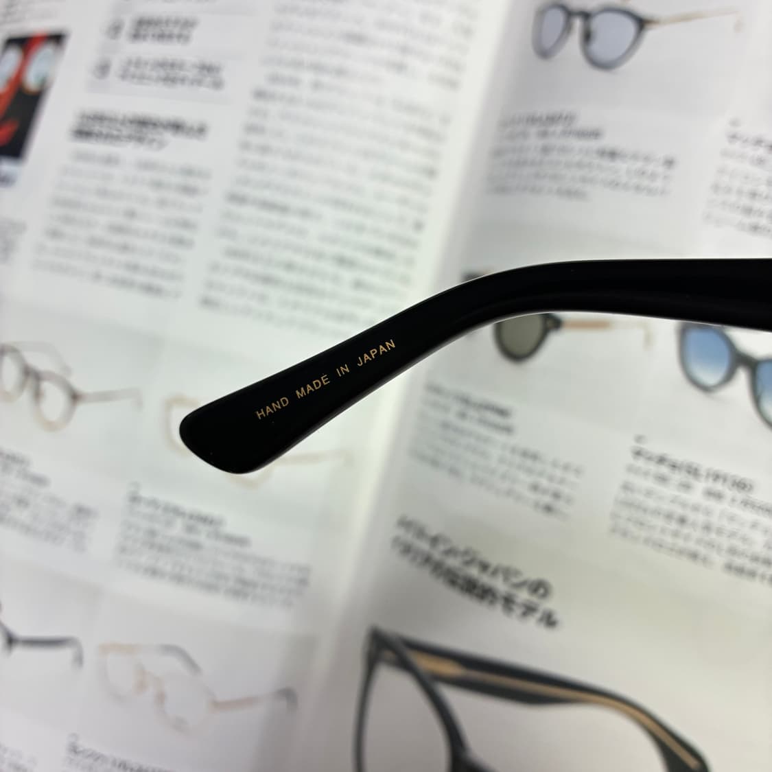角矢甚治郎作 카도야 진지로 사쿠 일본 장인 셀룰로이드 뿔테 안경 상품이미지6