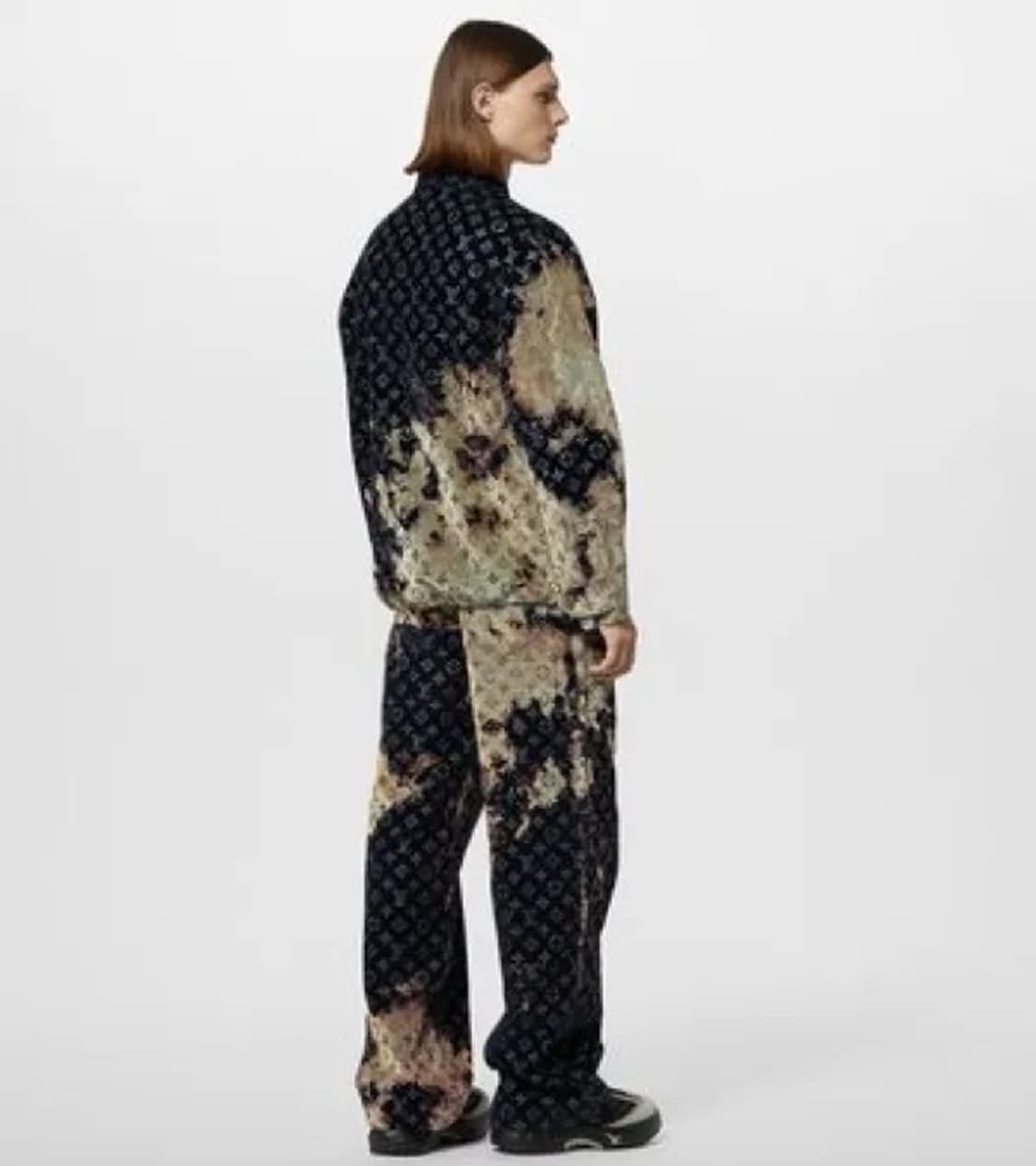 (A+/50) / 루이비통 모노그램 블리치 벨벳 자켓 상품이미지8