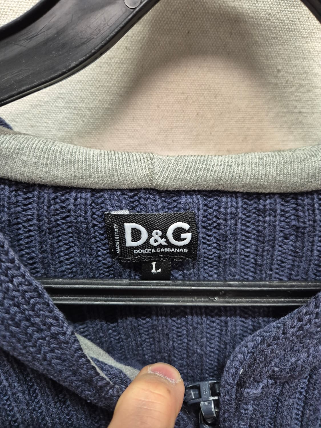 돌체앤가바나 후드집업니트 상품이미지3