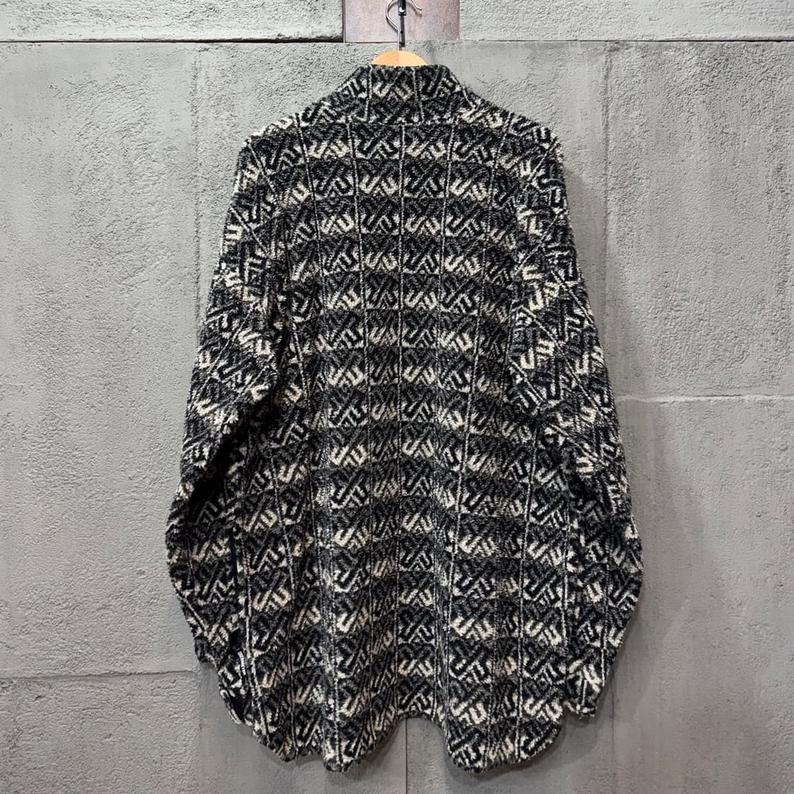 90s Obermeyer 눈꽃 패턴 후리스 집업 made in USA  상품이미지5