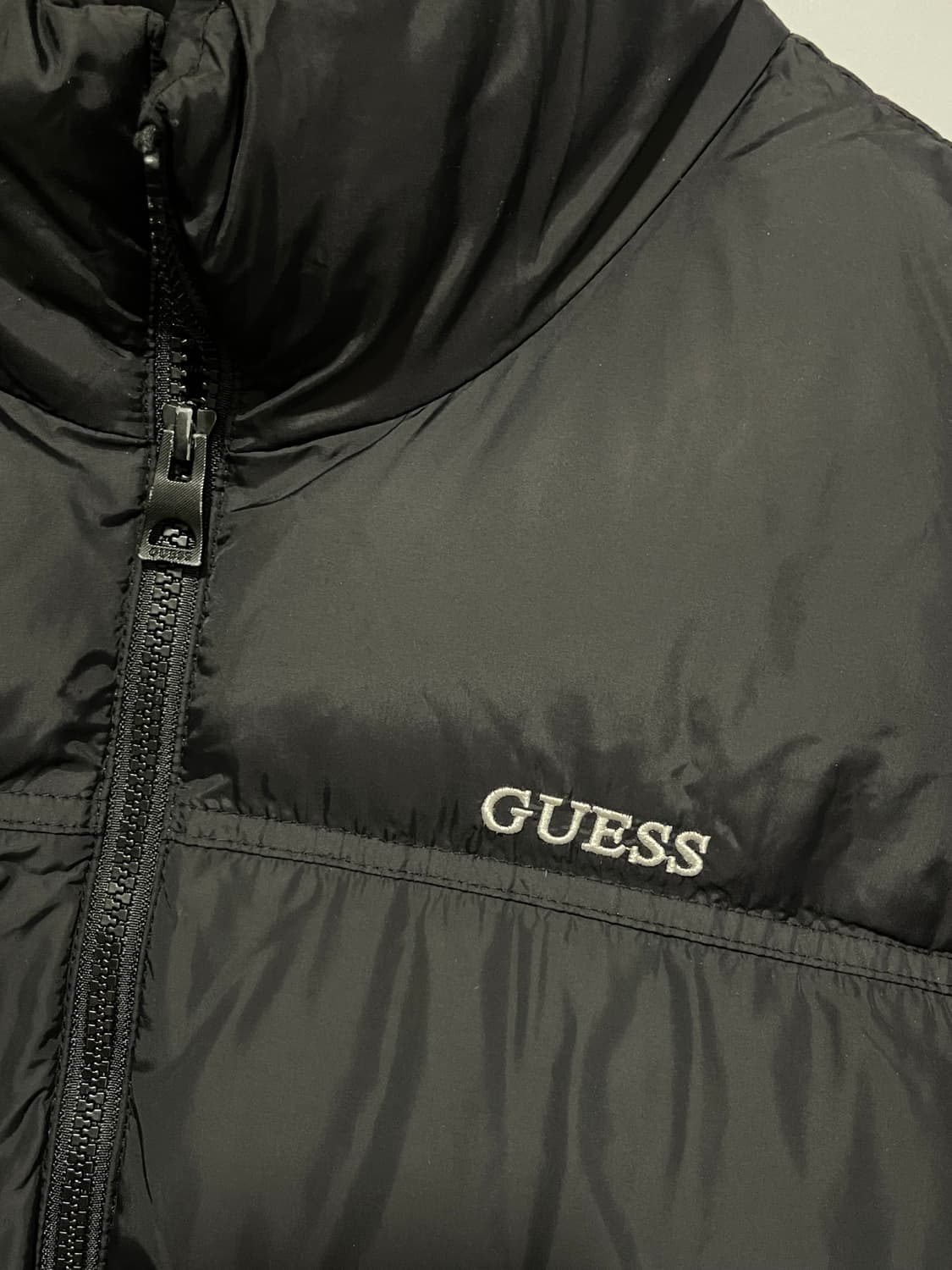 게스 블랙 패딩 점퍼 XL 상품이미지4