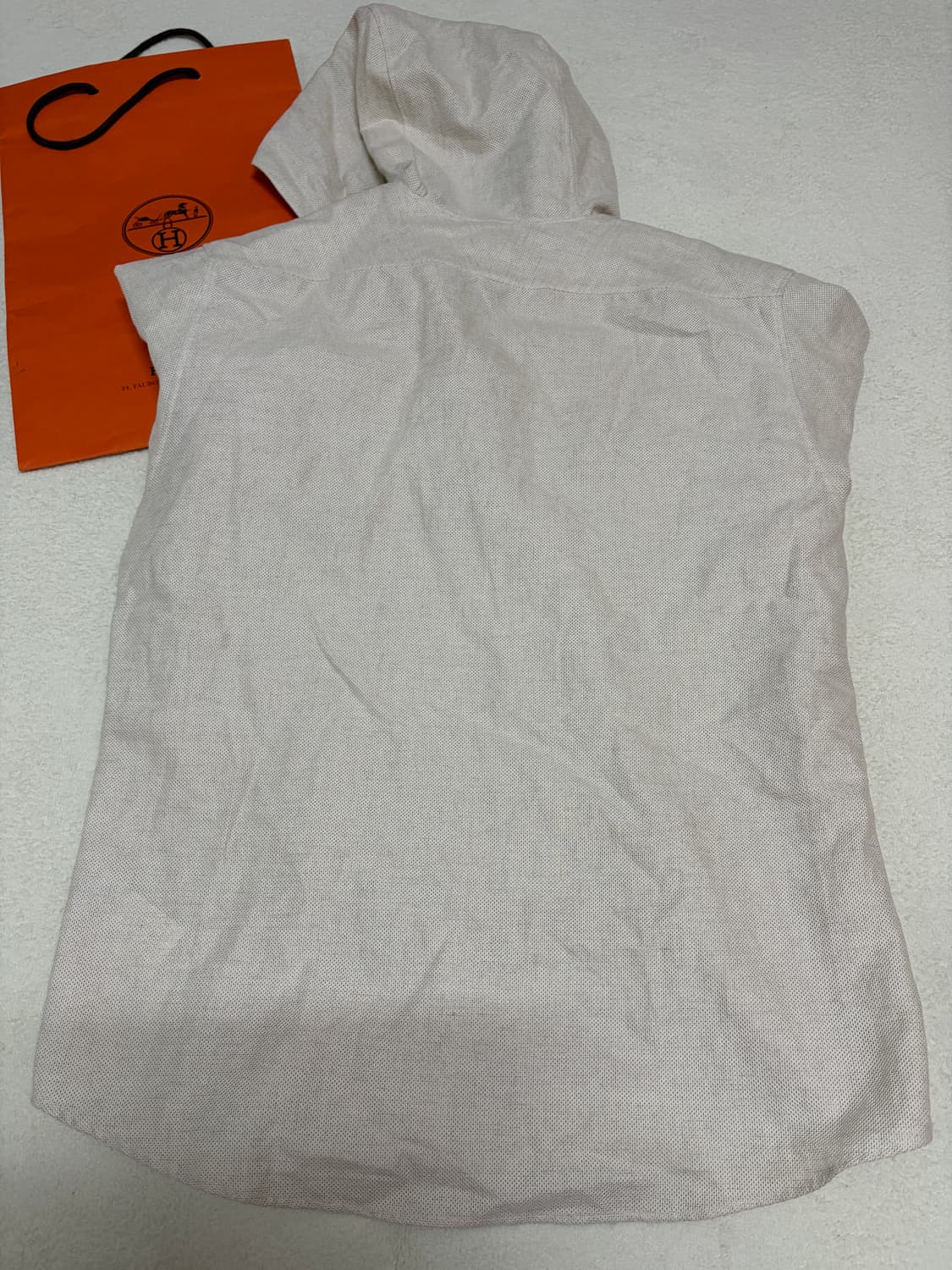 (매장판) 에르메스 후드 자켓 40 에르메스 린넨 코튼 후드 자켓 105 상품이미지7