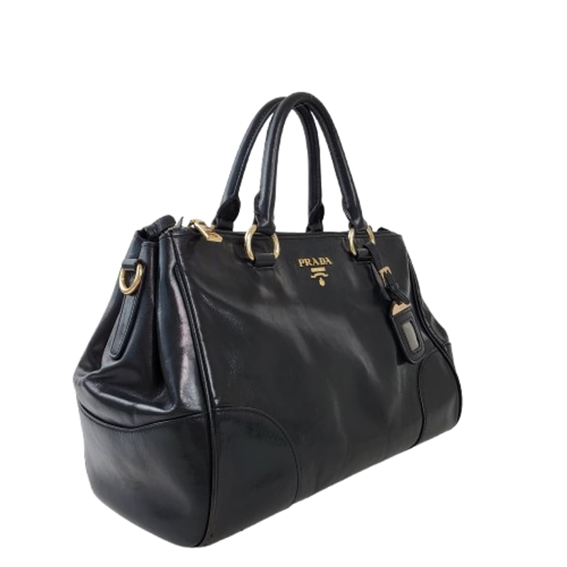 정품 프라다 블랙 토트백 상품이미지2