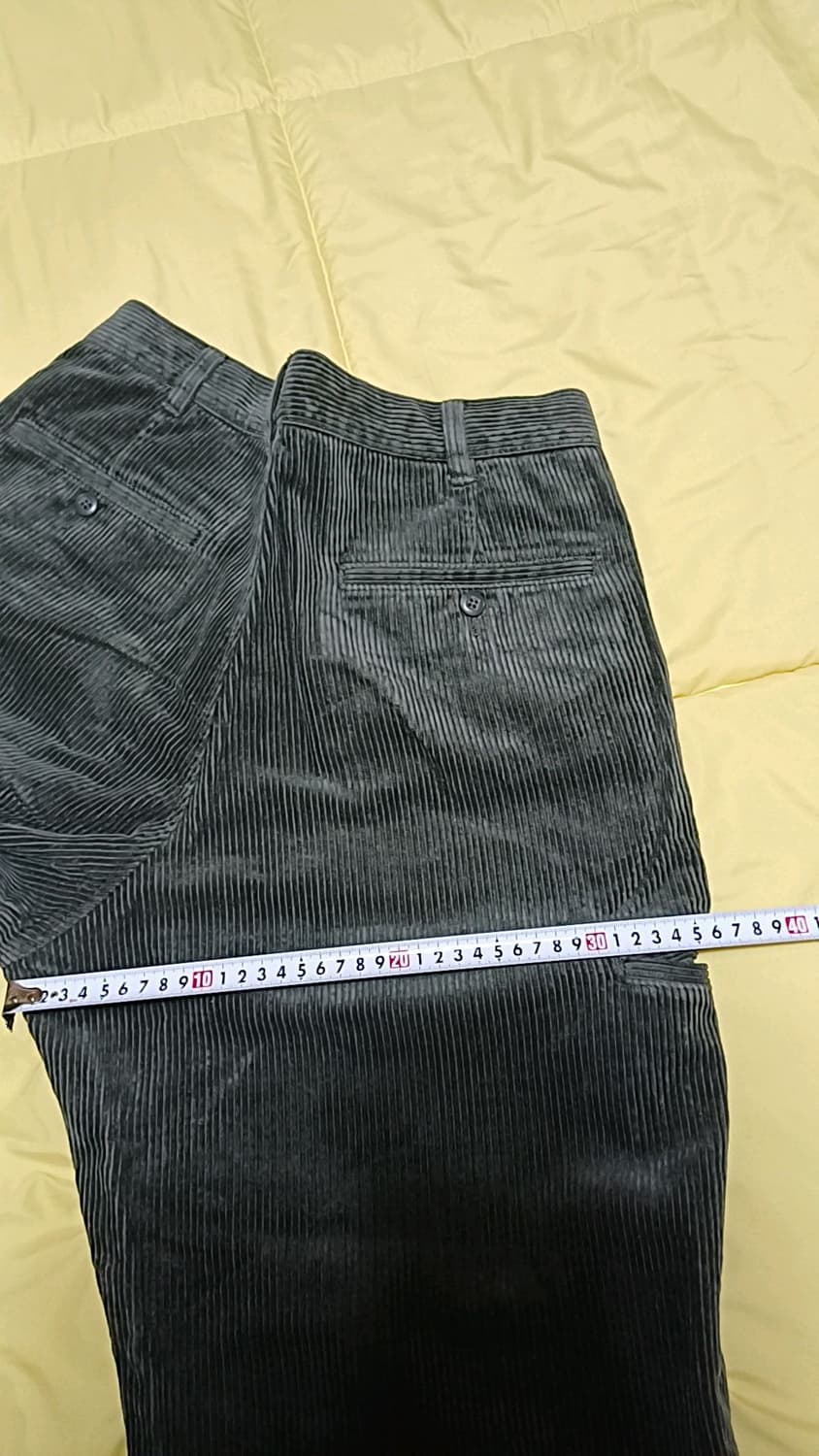 유니클로 와이드 코듀로이팬츠 실측32인치 기장102 상품이미지8