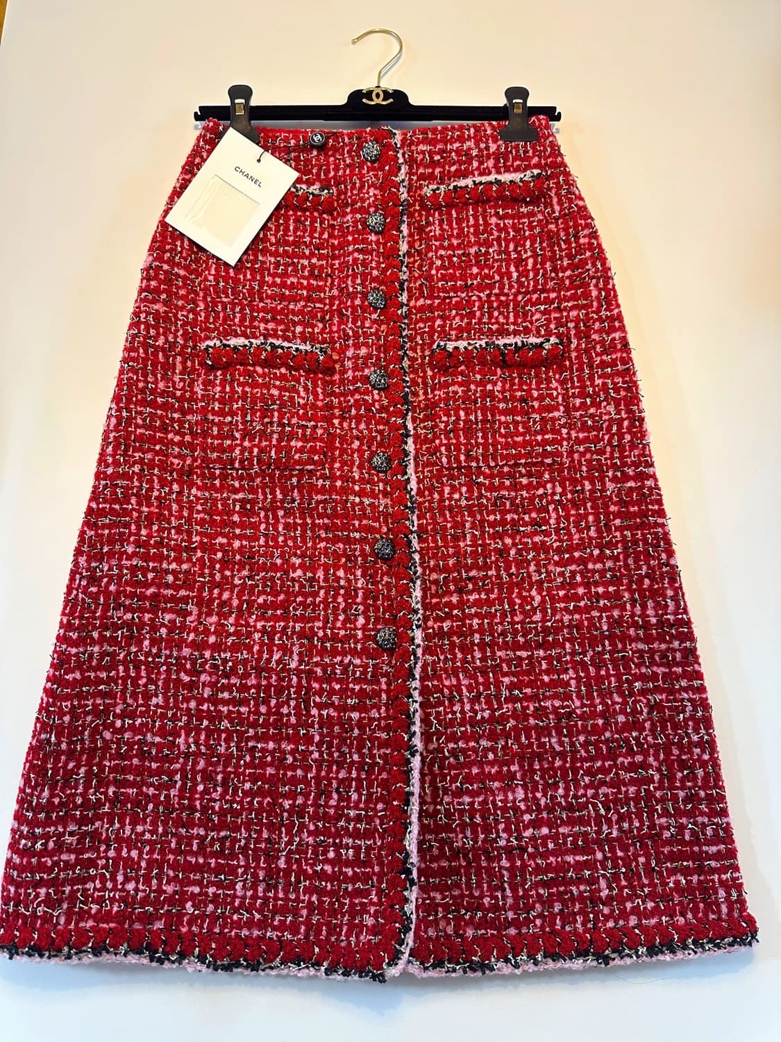 (새상품)샤넬트위드스커트(허리26-27) 상품이미지1