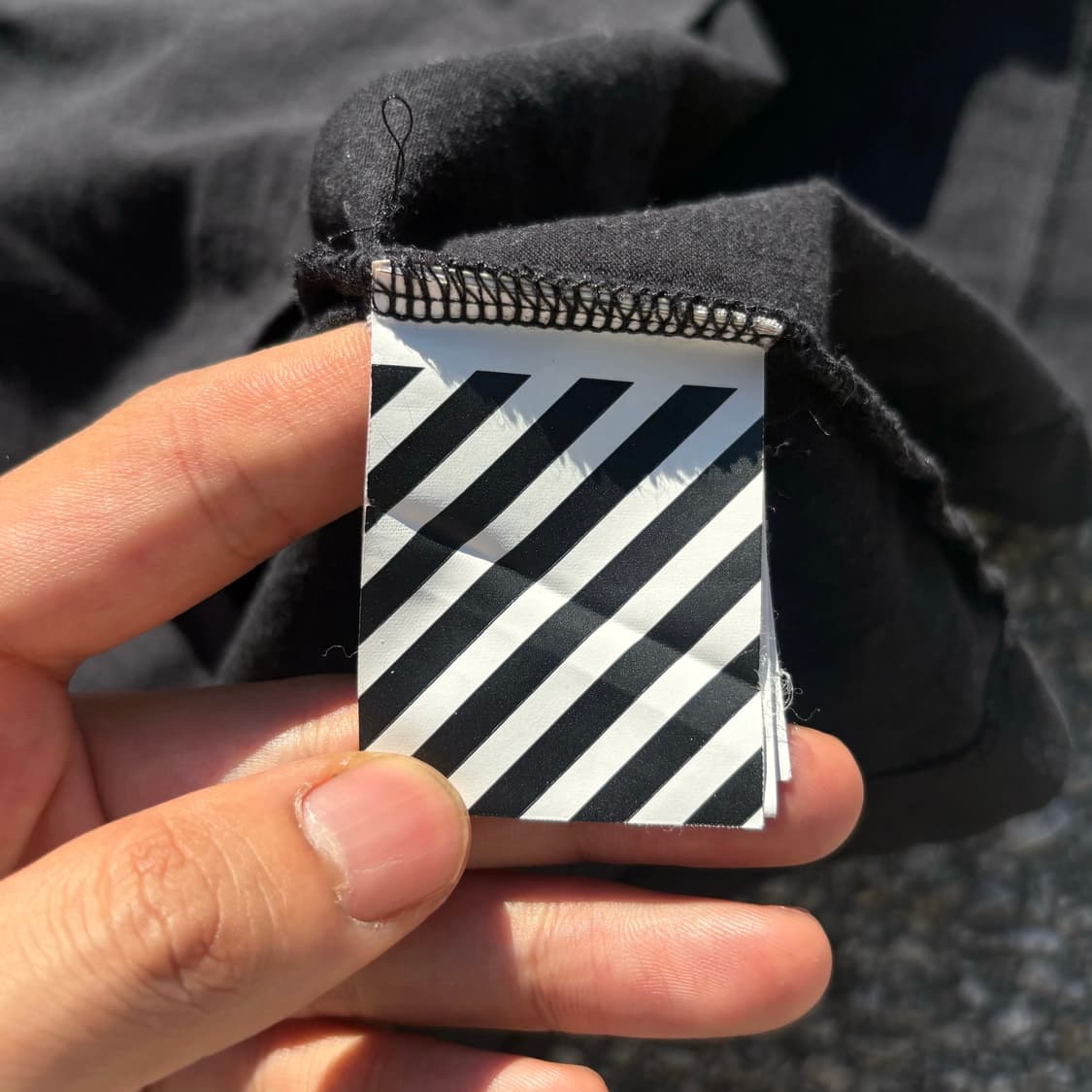 Off White 오프화이트 테이프 반팔 티셔츠 상품이미지6