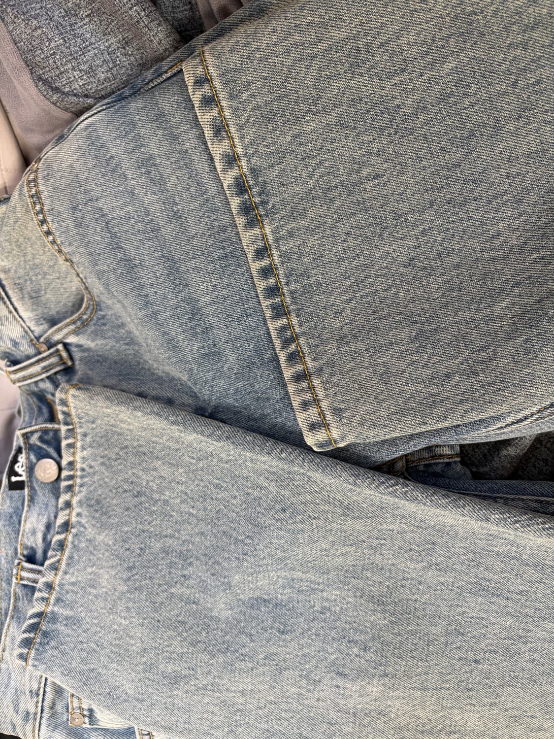 iab lee아이앱 리 청바지 2번착용 상품이미지3