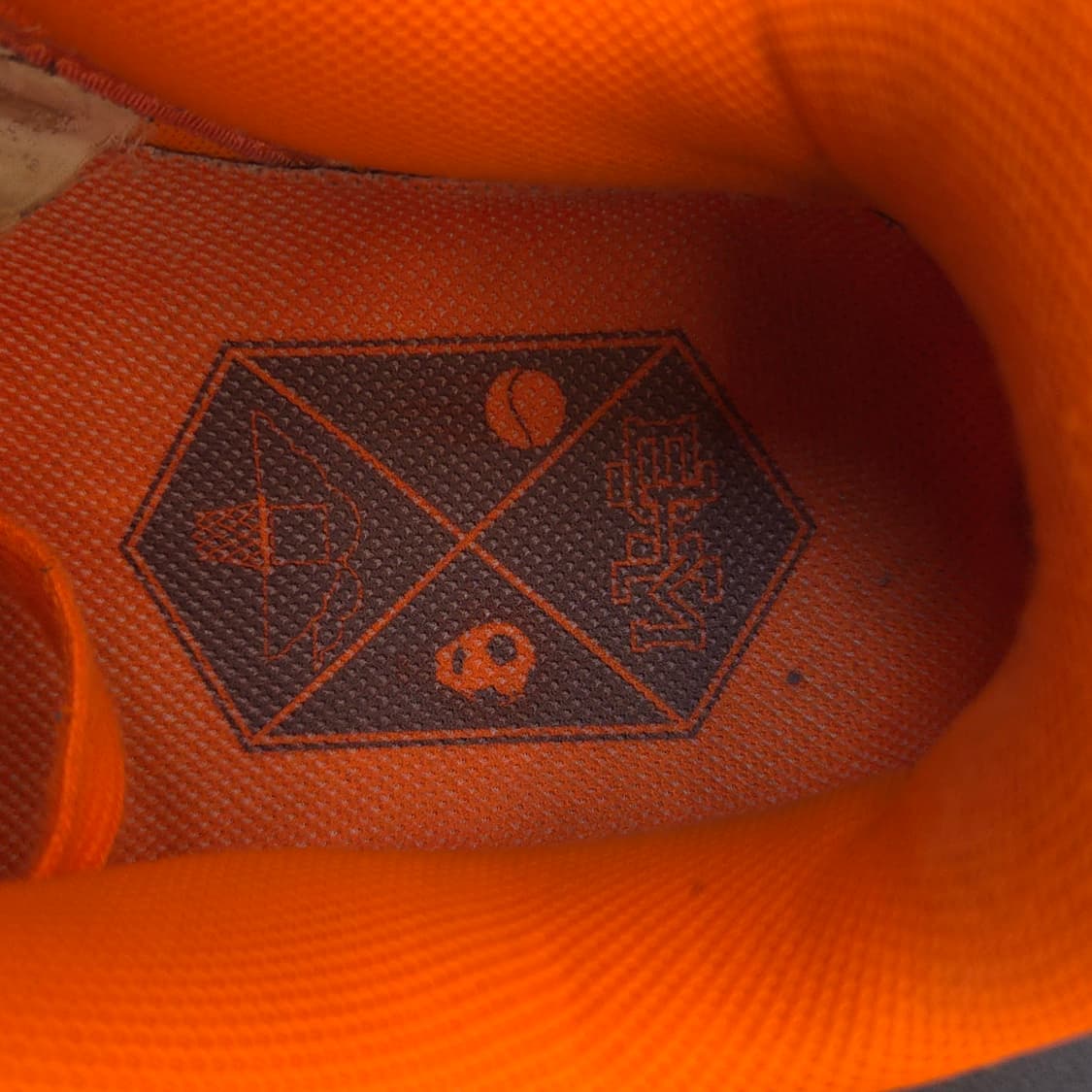 나이키 루나포스1 퓨즈 BHM 오렌지 운동화 상품이미지9