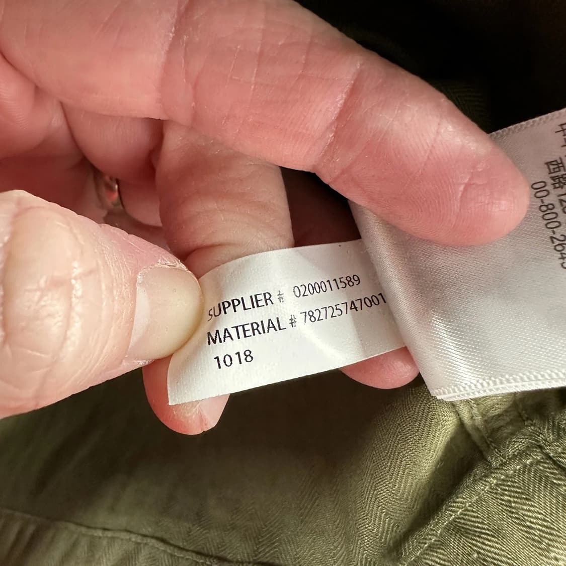 RRL 더블알엘 배로우 밀리터리 셔츠 올리브 상품이미지7