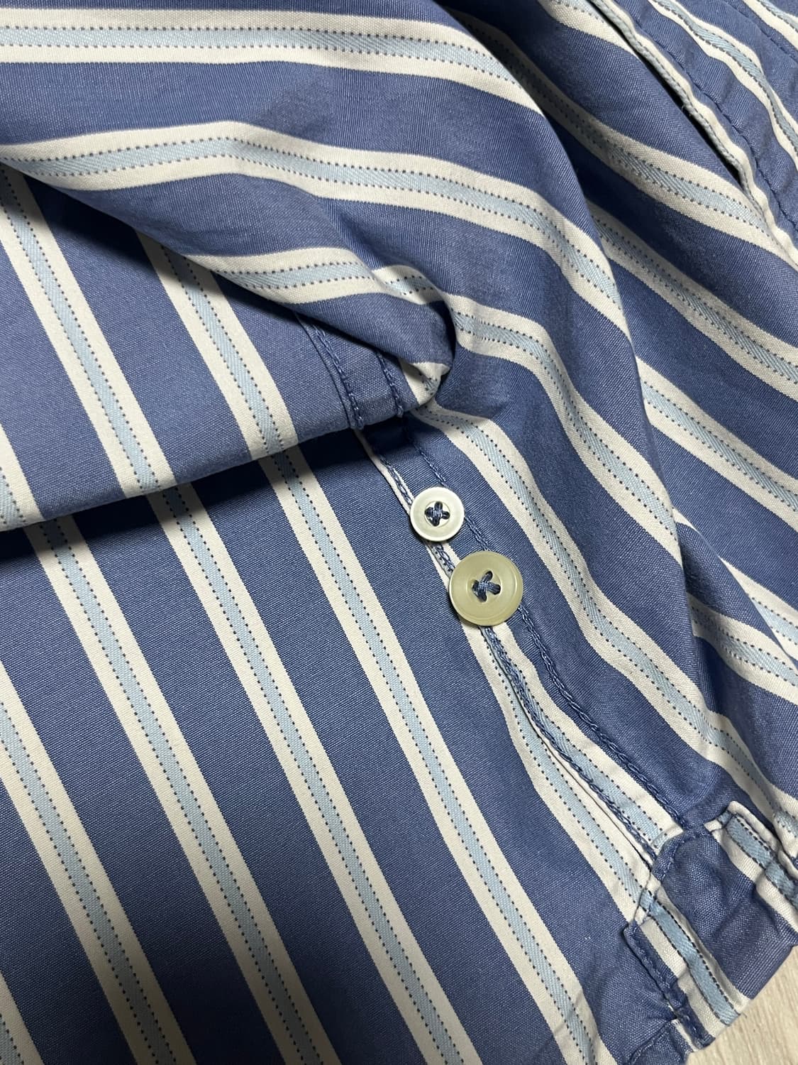 공용 아베크롬비 스트라이프 셔츠 남방 XXL 상품이미지7