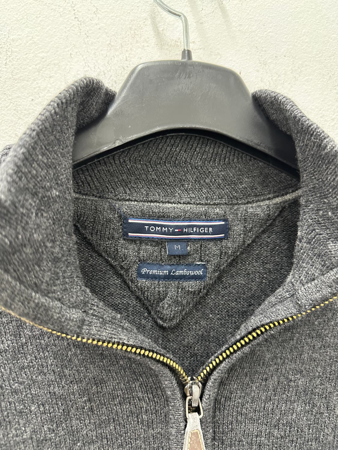 TOMMY HILFIGER lambswool knit zip up 상품이미지4
