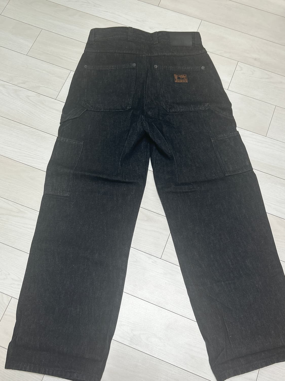 맥우드건 카펜터 블랙 데님팬츠 상품이미지3