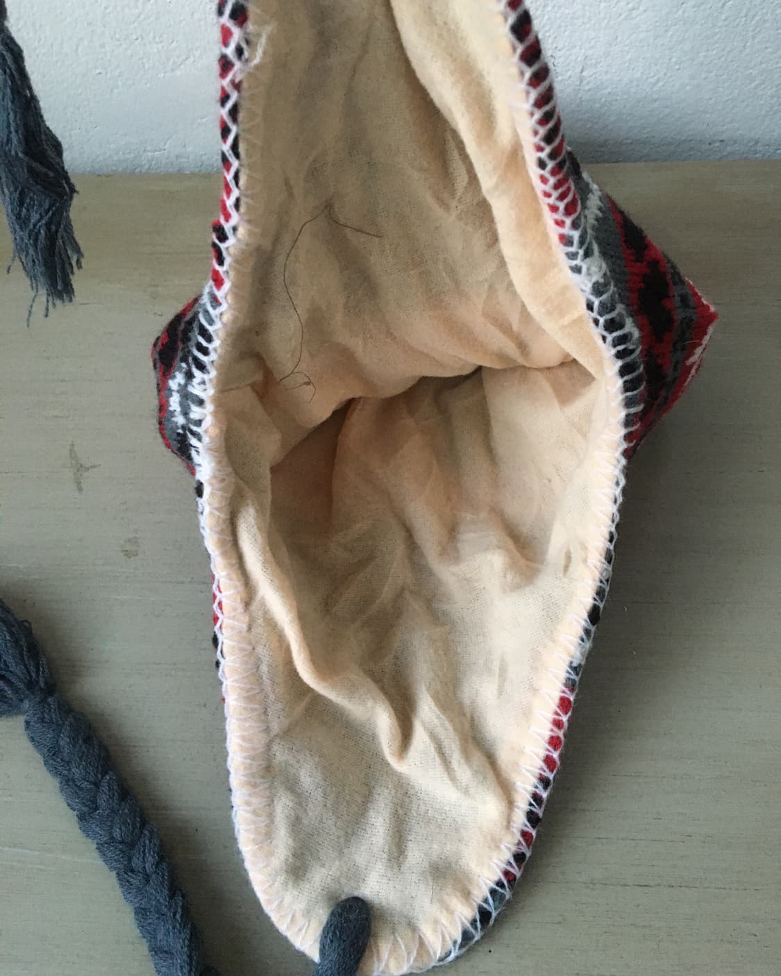  pom pattern knit beanie 상품이미지6