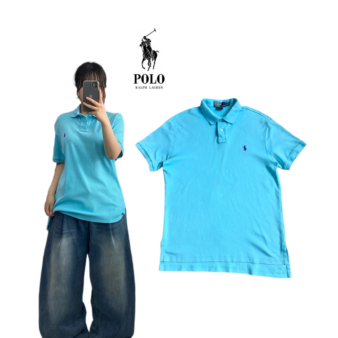 폴로 포니 PK 카라 반팔 티셔츠  상품이미지1