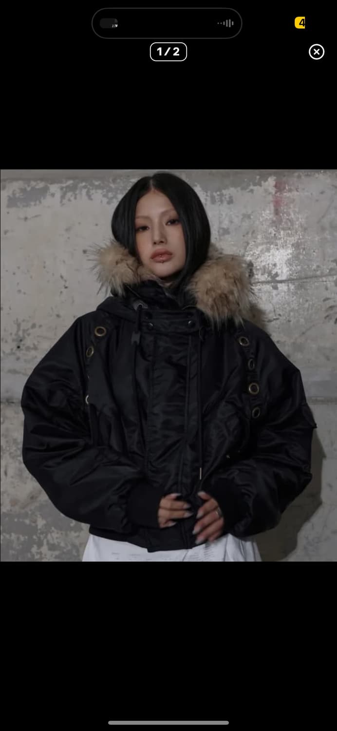 팬시클럽 아일렛 퍼 MA-1 상품이미지1