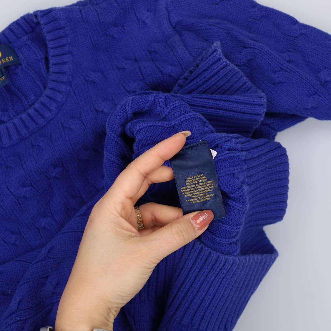 [14-16] 폴로 랄프로렌 케이블 꽈배기 니트 0108J 상품이미지4