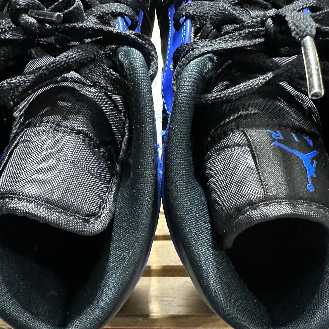 280) 나이키 운동화 남성 남자 신발 에어 조던1 미드 로얄 블루 상품이미지8