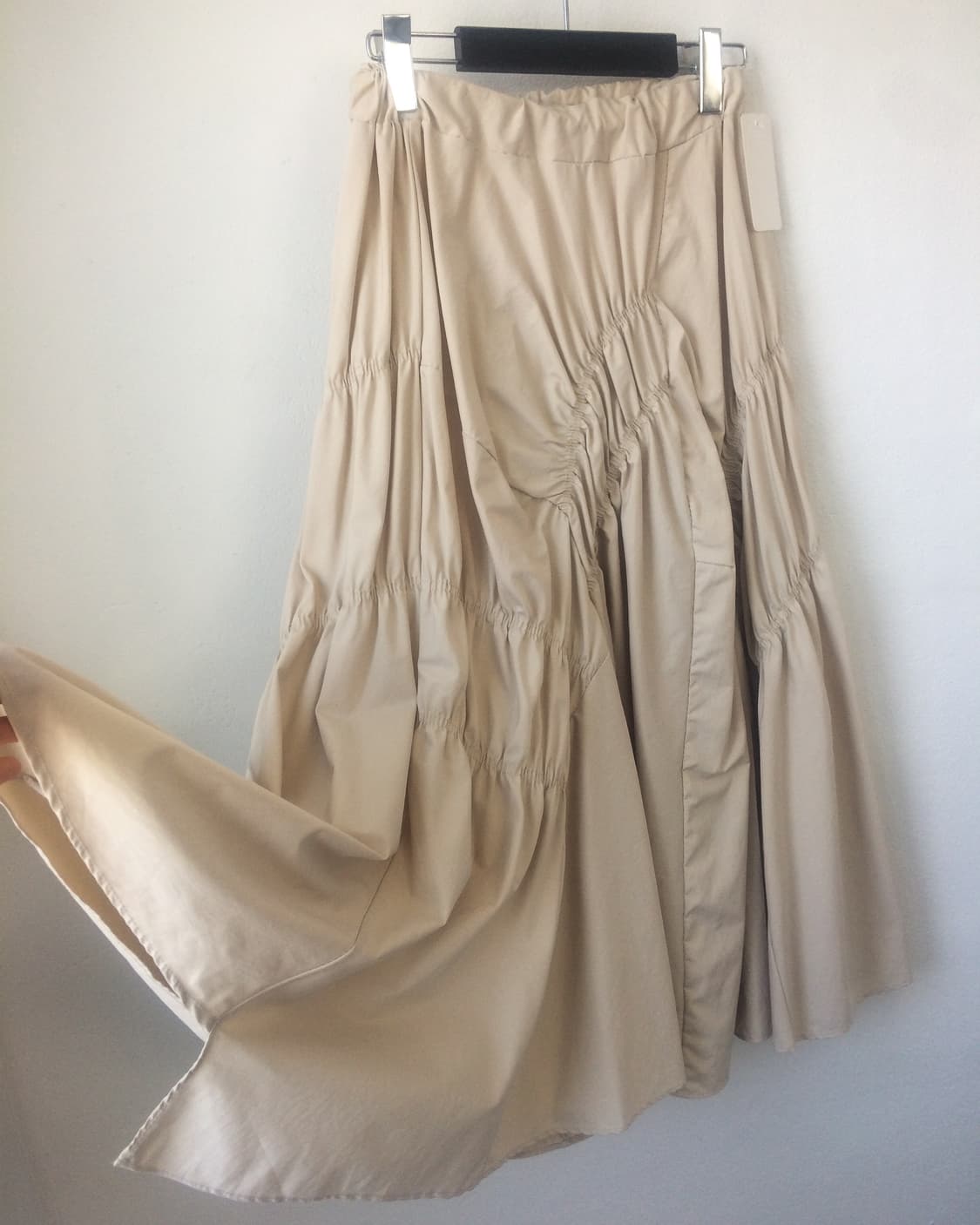 Shirring point long skirt 상품이미지2