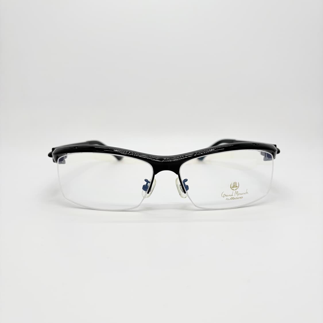 MIZUNO 미즈노 블랙 고글 반무테 안경 상품이미지3