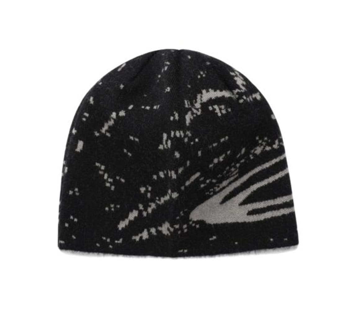 오프닝프로젝트 Pixelated Logo Beanie (Black) 상품이미지1