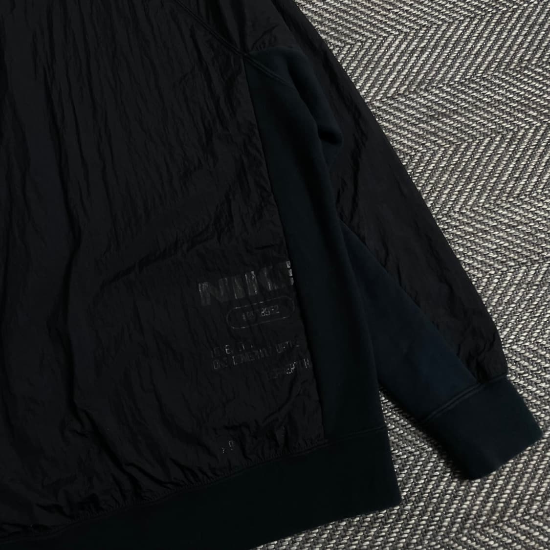 나이키 빅로고 나일론 우븐 웜업 맨투맨o 3185 상품이미지6