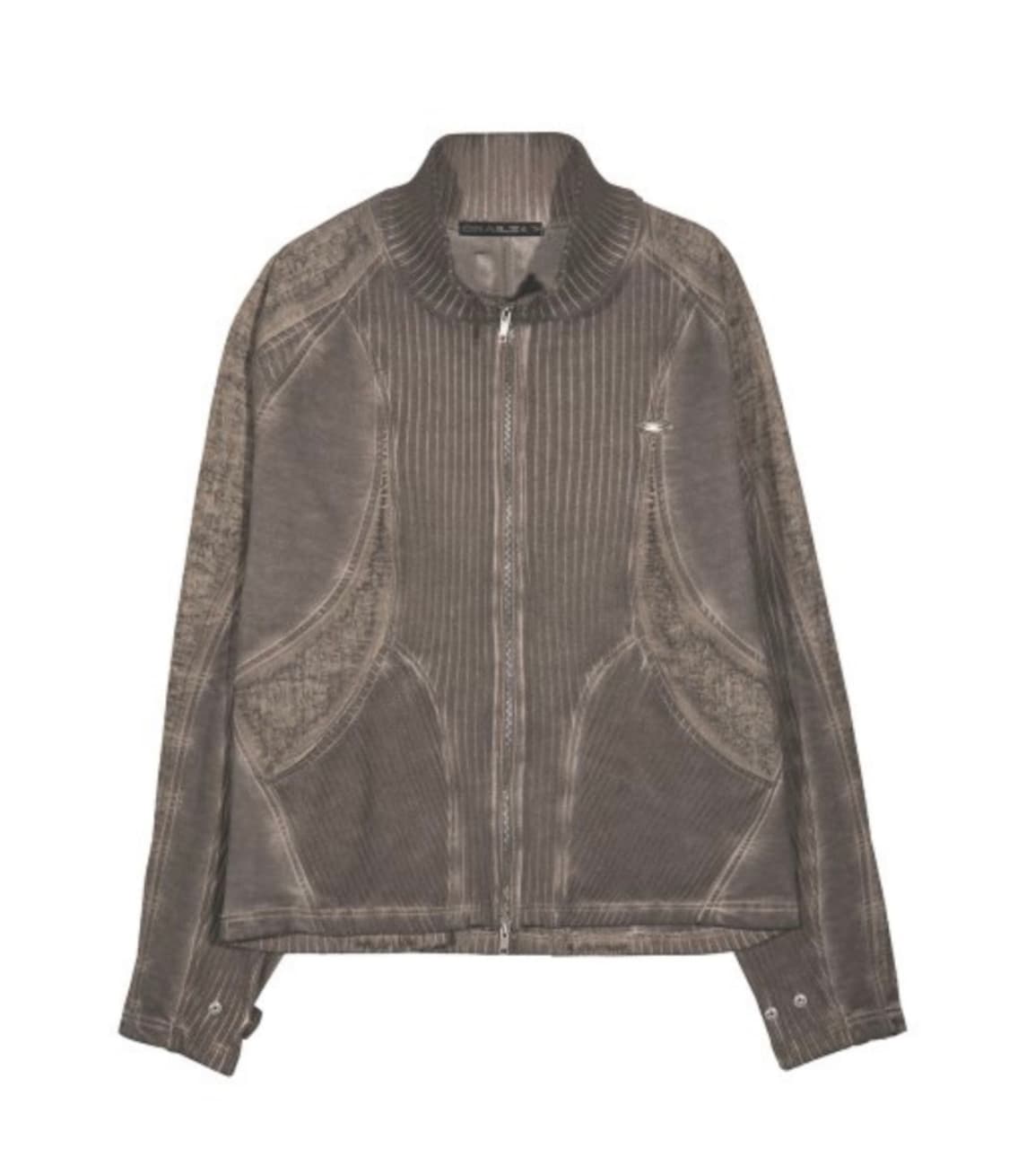 [2] 그레일즈 루나 니트 바이커자켓 상품이미지1