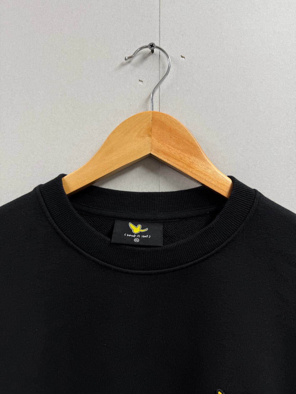 남성 XL / 와릿이즌 마크곤잘레스 맨투맨 블랙 상품이미지4