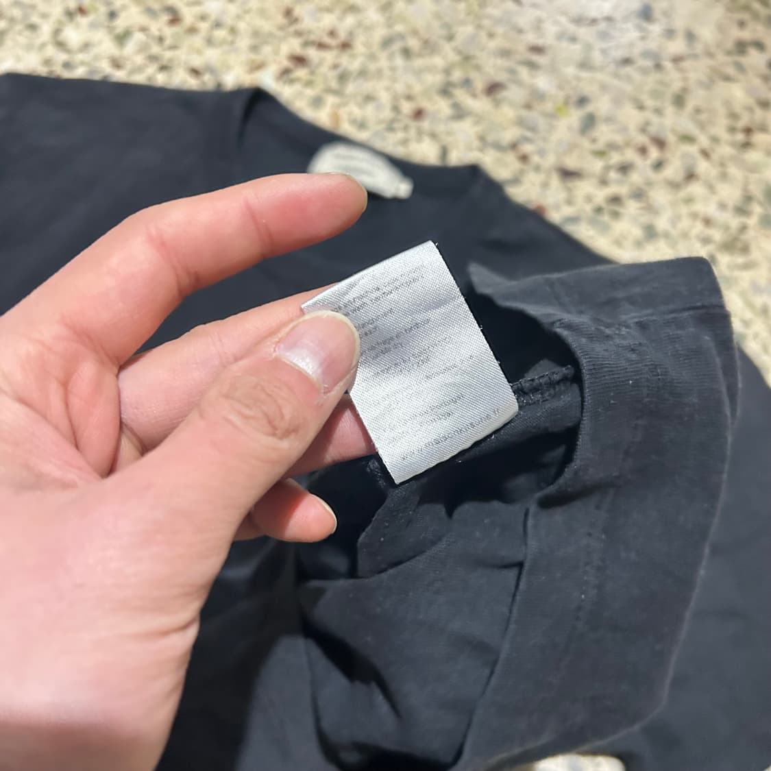 매종 키츠네(Maison kitsune) 블랙 폭스로고 반팔티 상품이미지6