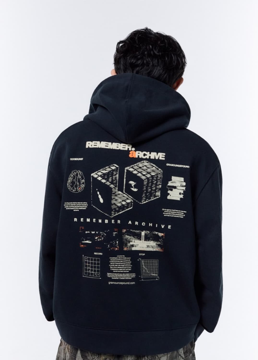 GRAM OUNCE POUND x 코드쿤스트 RA 후드 (s) 상품이미지1