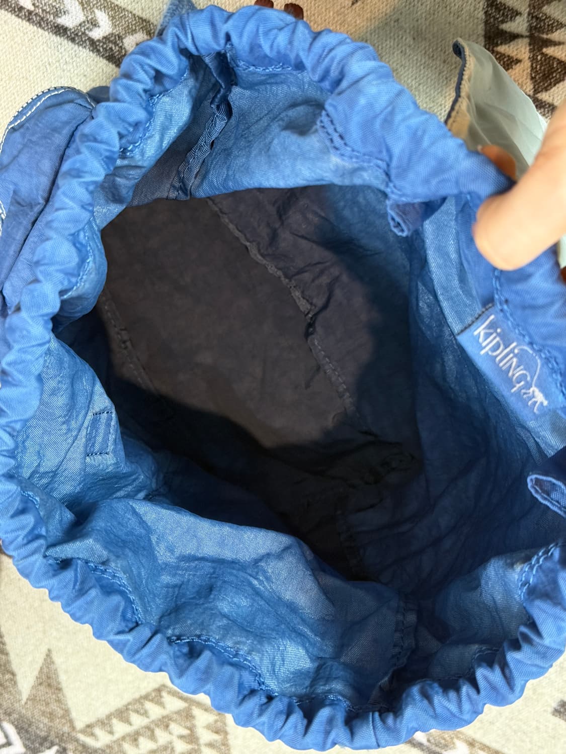 키플링 복조리 백팩 블루 상품이미지9