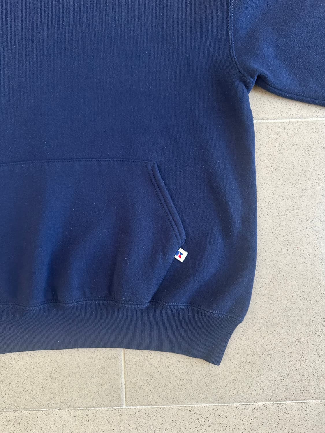 90s 빈티지 러셀 후드 네이비 XL USA 상품이미지4