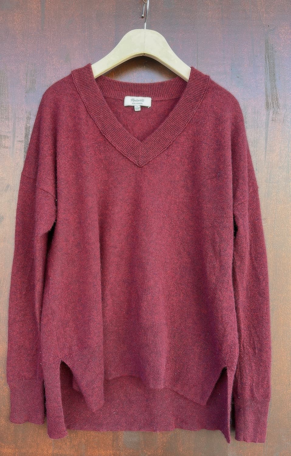 메이드웰(Madewell)의 캐시미어 V넥 니트 상품이미지1