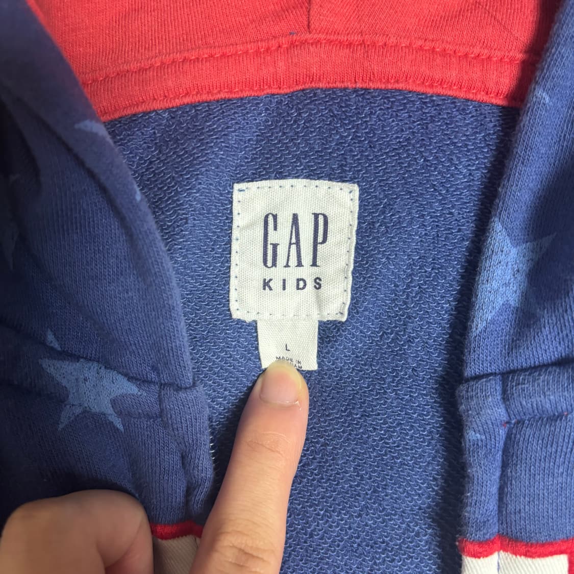 GAP 갭 키즈 후드집업 L사이즈 상품이미지2
