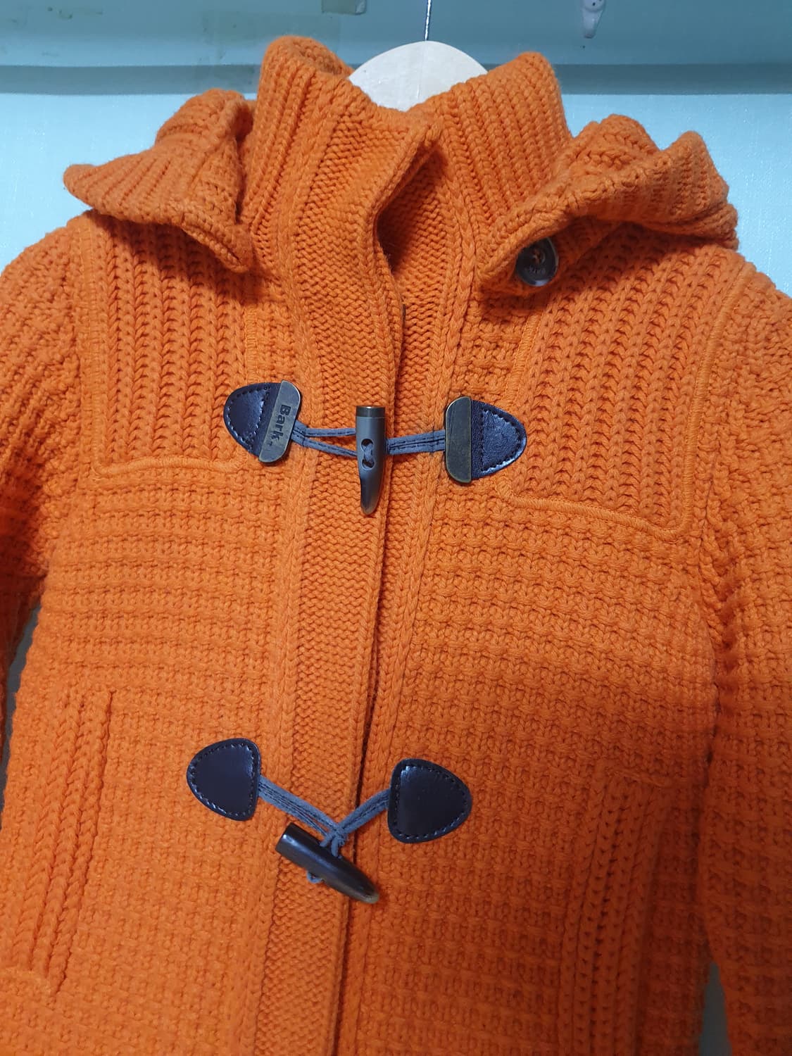 Bark 바크 더플 니트 코트 80~85슬림 상품이미지4