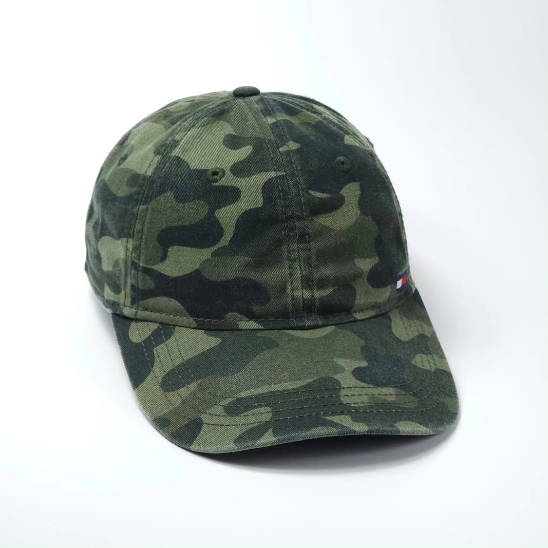 타미힐피거 카모 빈티지 볼캡 모자 상품이미지2