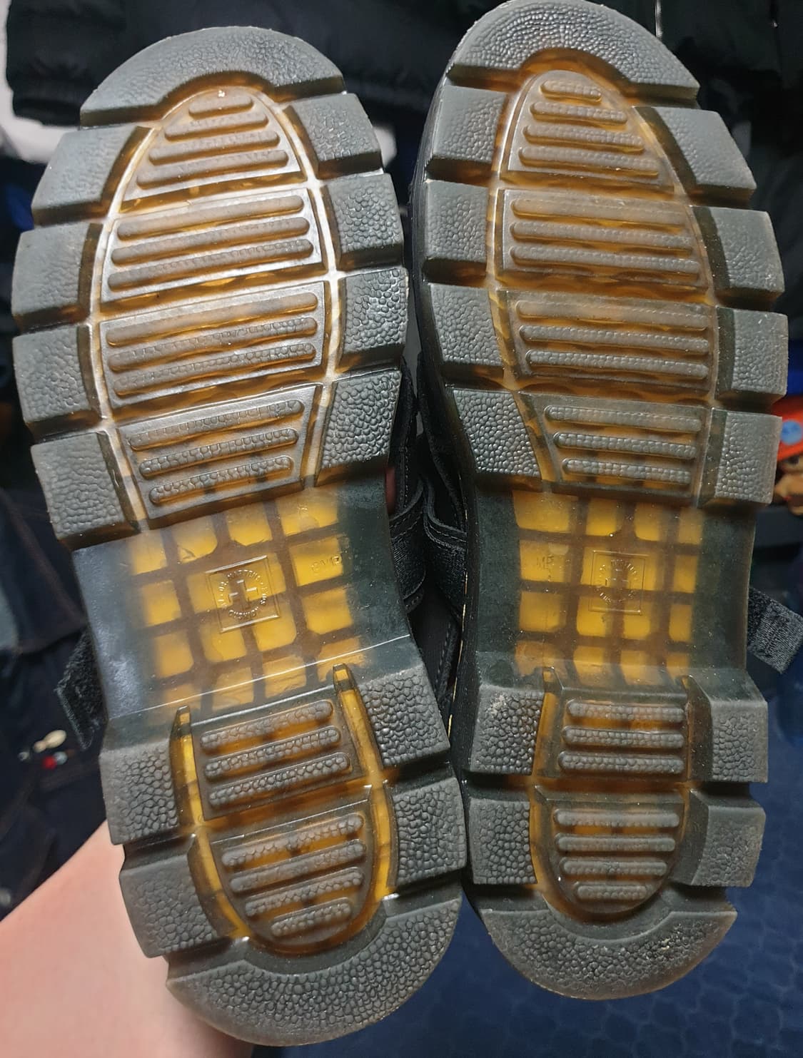 닥터마틴 피어슨 샌들 블랙 UK8 (270) 상품이미지5