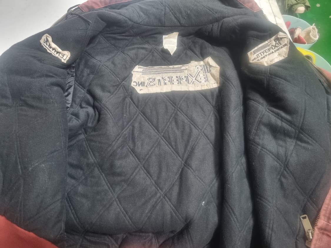 칼하트 후드 워크 자켓(j68brk)  Lennox 콜라보 레드 브라운 상품이미지9