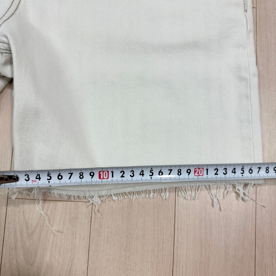 SAINT LAURENT 생로랑 데님 반바지 새상품 상품이미지7