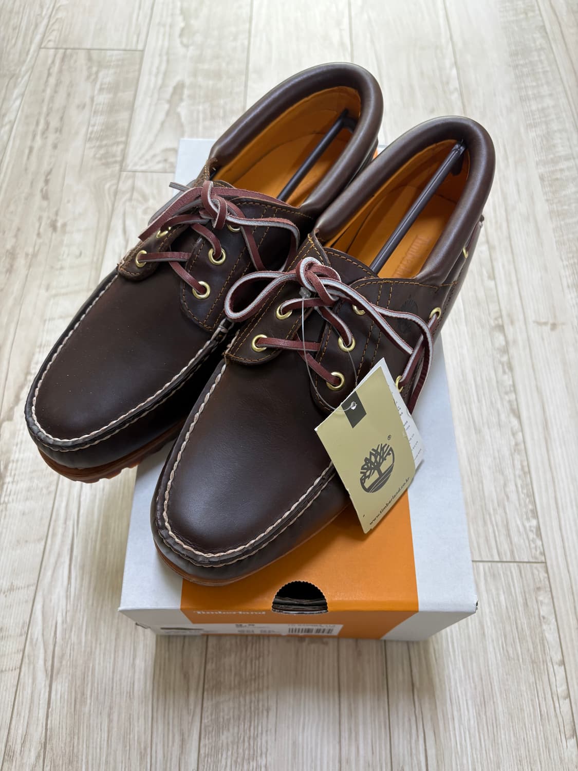 팀버랜드 3아이 보트슈즈 브라운 275 상품이미지1