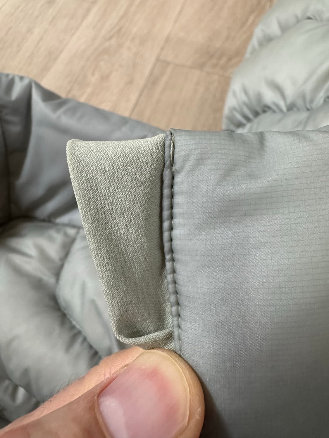 L 아크테릭스 세륨 후디 해비타트 헤비타트 패딩 자켓 그레이 상품이미지4