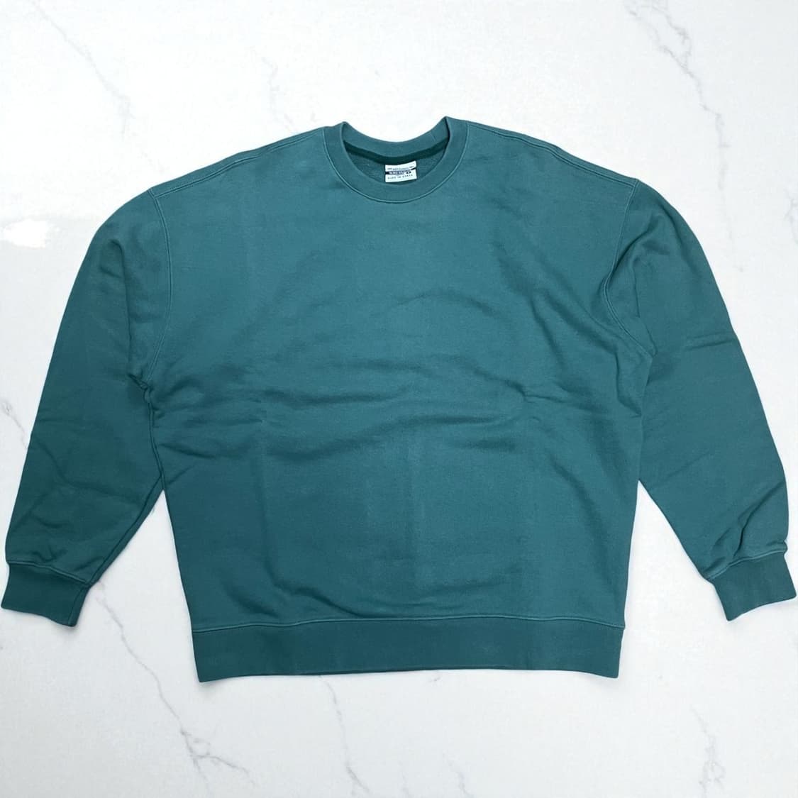 소버먼트(SOVEMENT) 그린 스웨트 맨투맨 M 상품이미지1